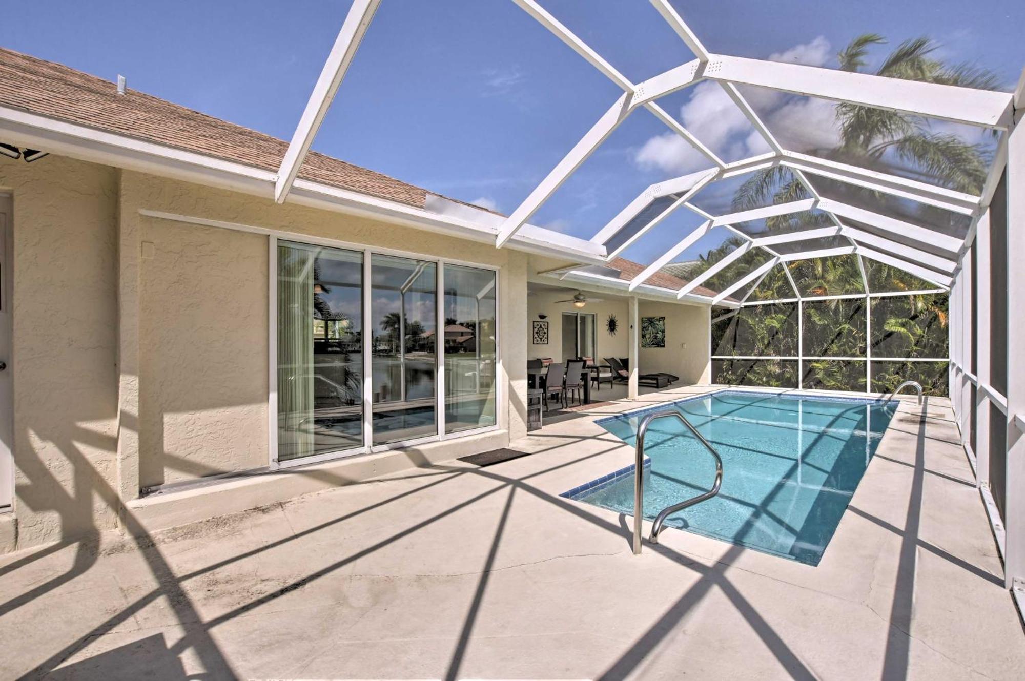 Canalfront Home With Private Saltwater Pool! Marco Island Exteriér fotografie